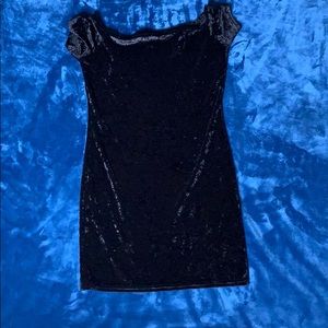 Pure velvet dress